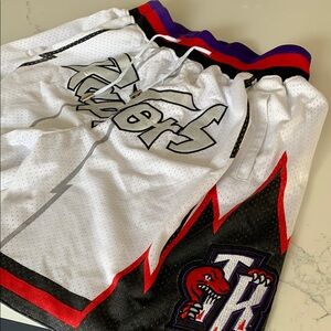Toronto Raptors 1998-1999 Just Don Basketball Shorts